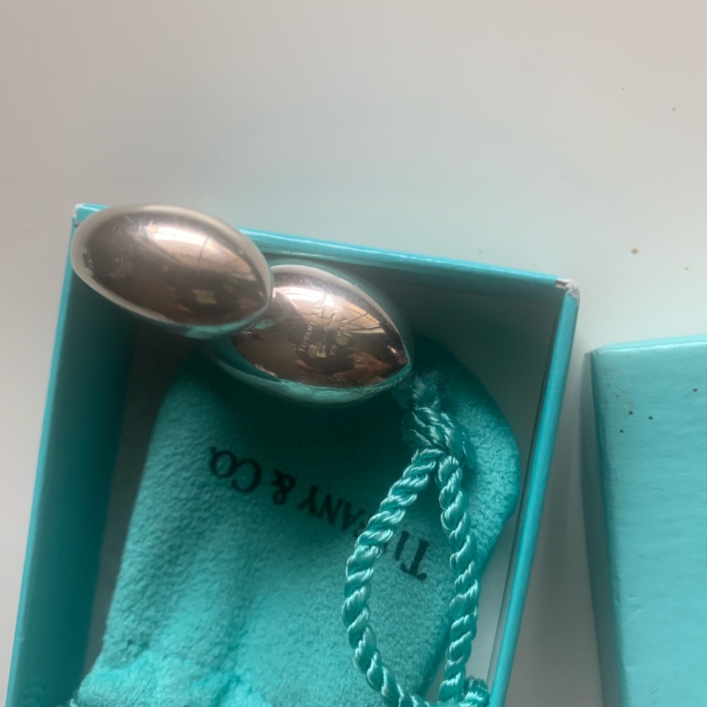 Tiffany & Co. Twin teardrops pendant 925 silver - Picture 3 of 5